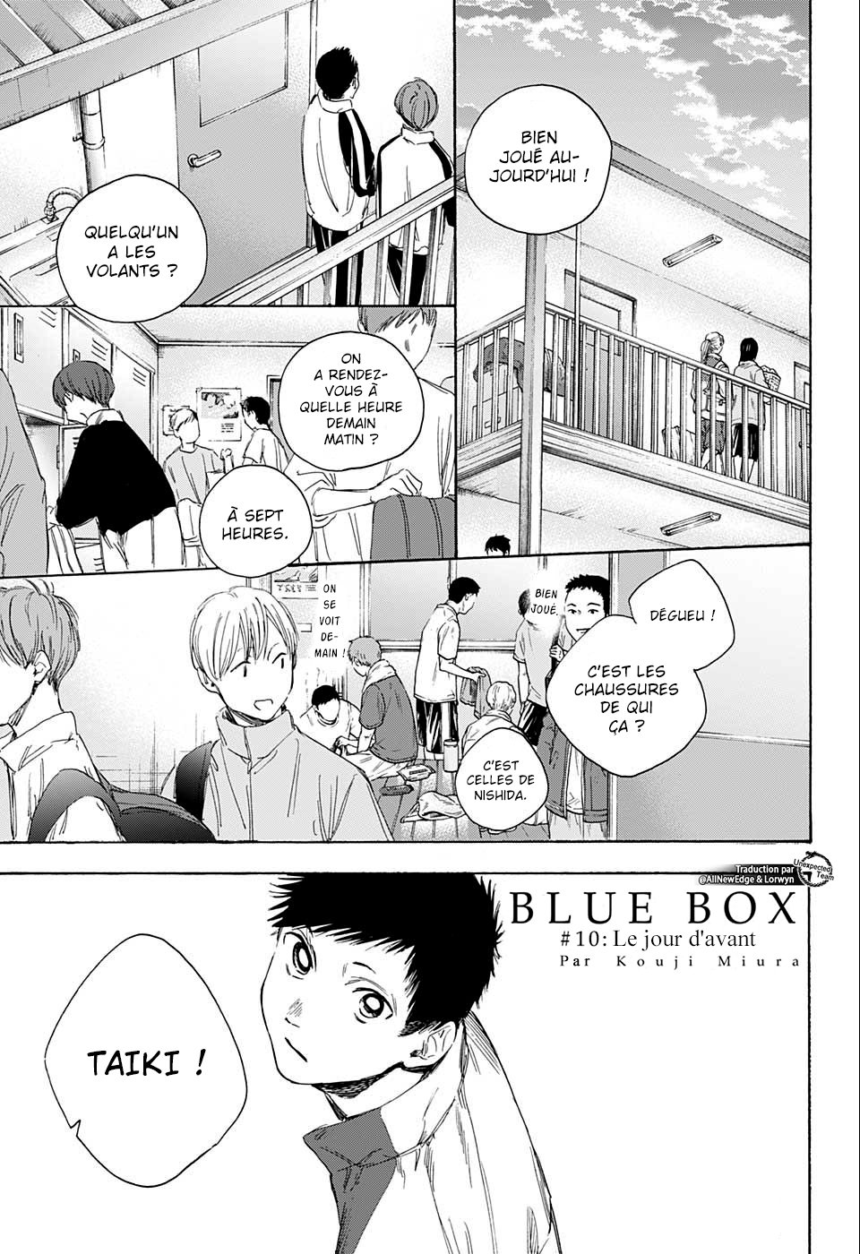 Read Blue Box VF Manga Online