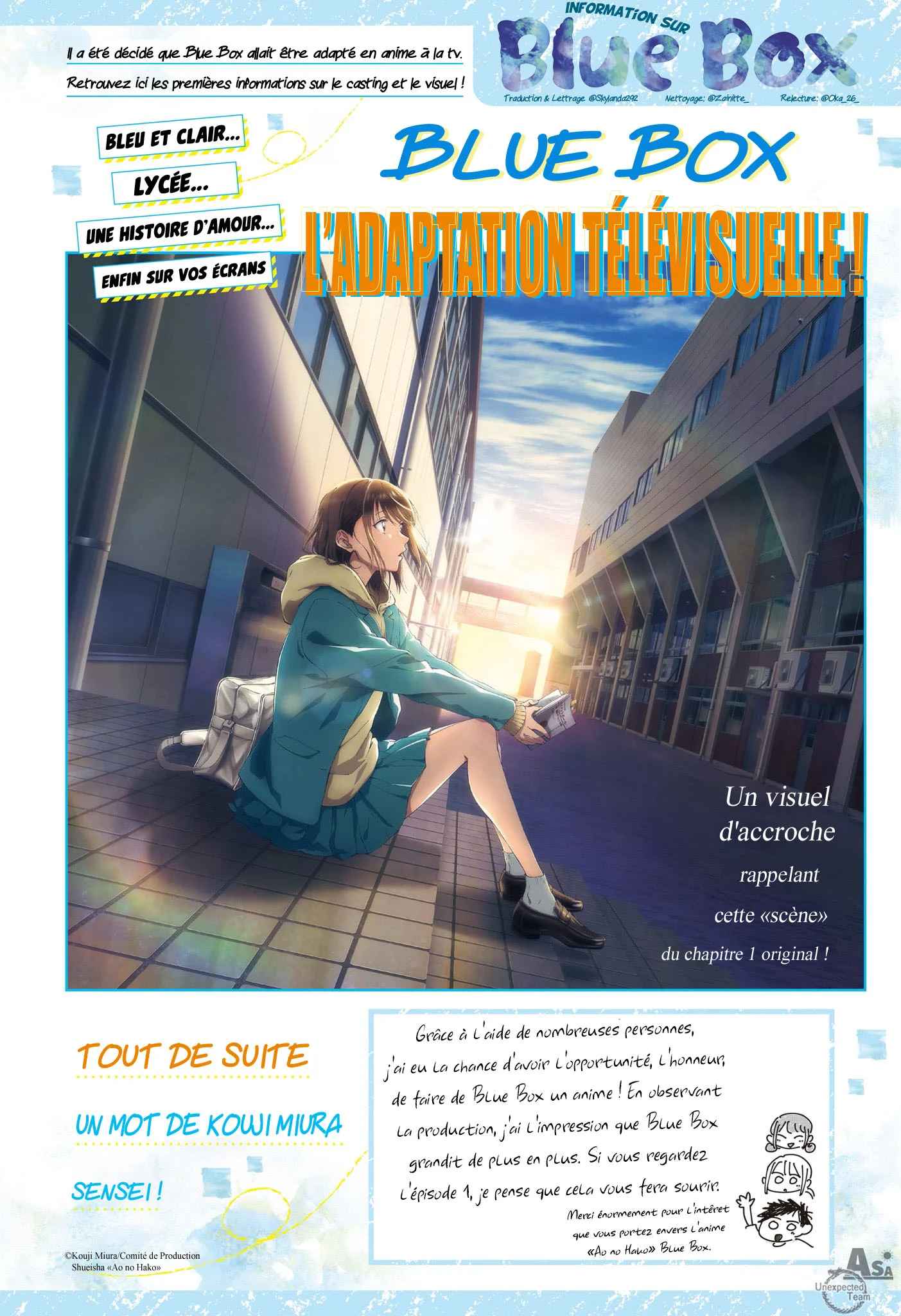 Read Blue Box VF Manga Online