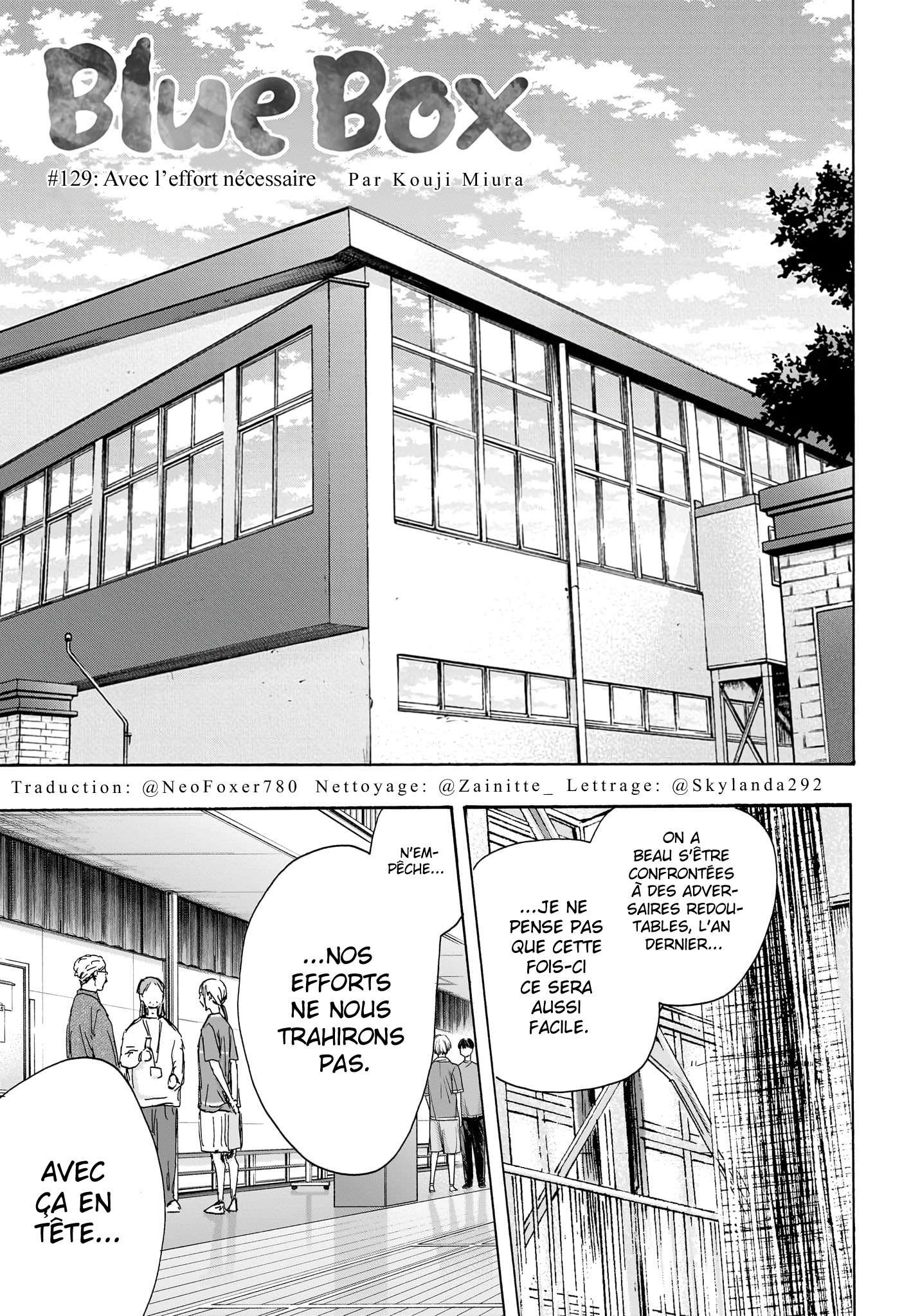 Read Blue Box VF Manga Online