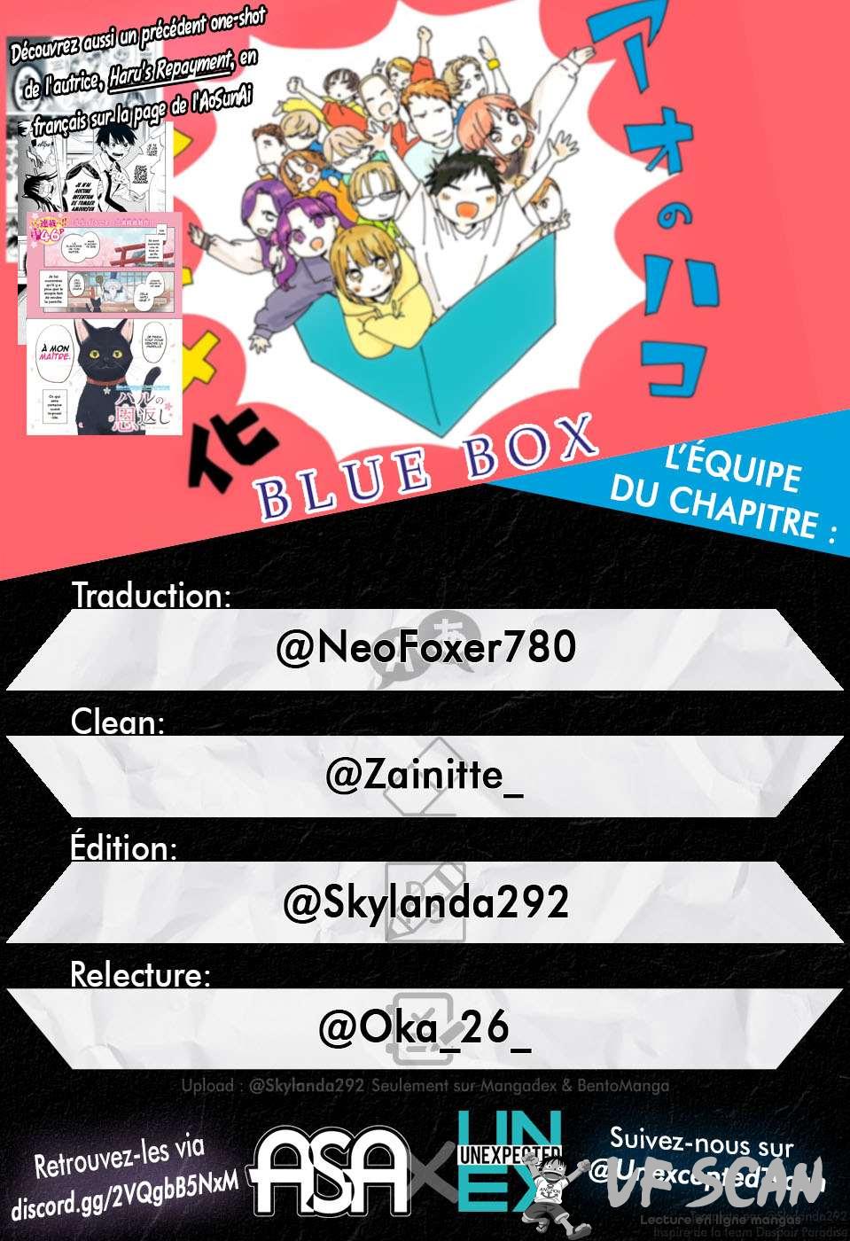 Read Blue Box VF Manga Online