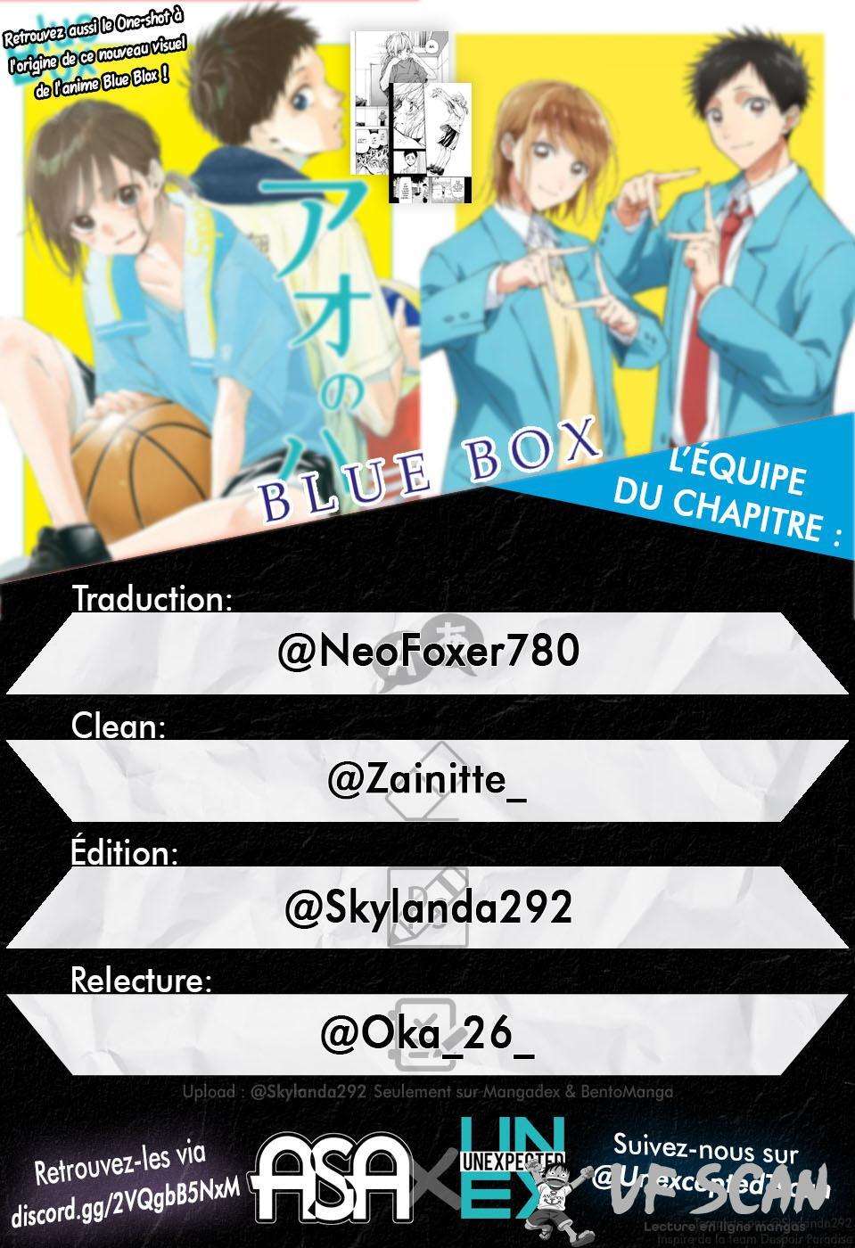 Read Blue Box VF Manga Online