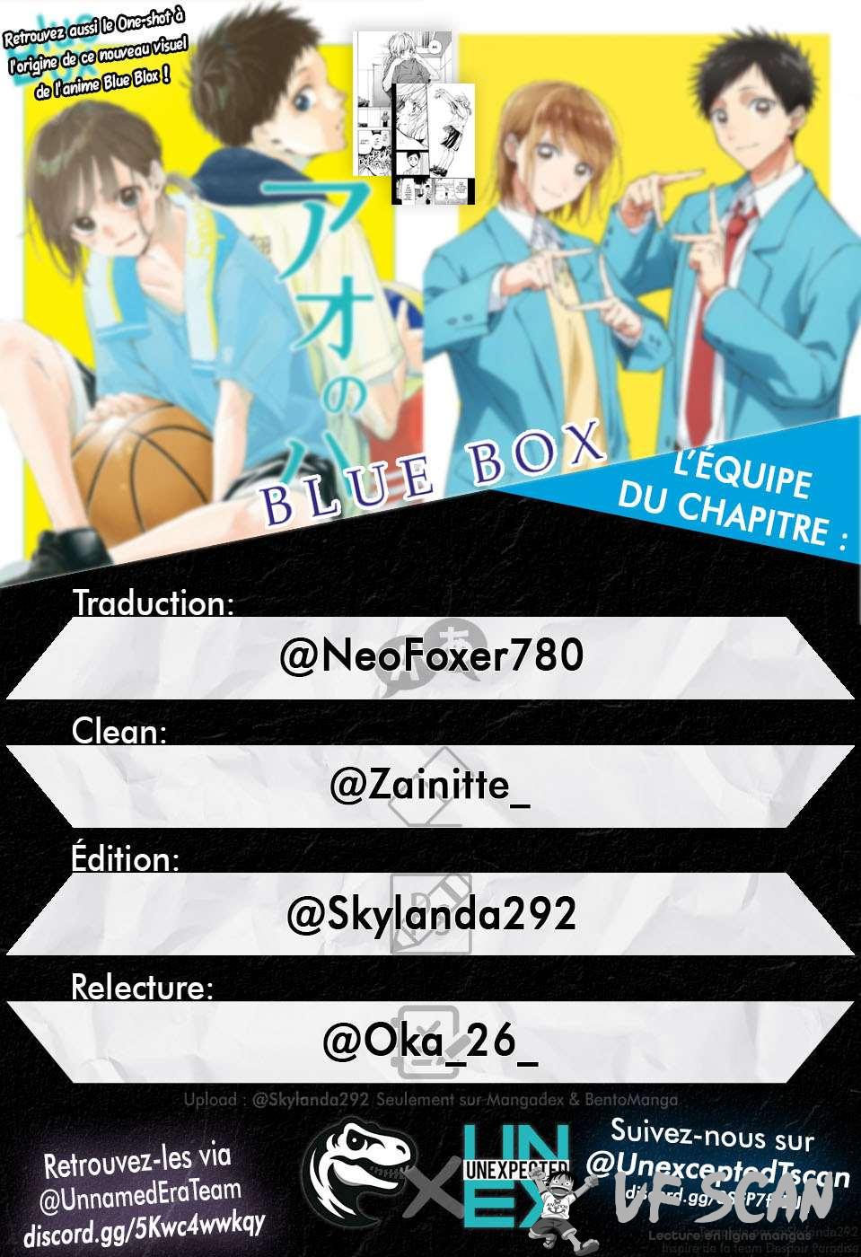 Read Blue Box VF Manga Online