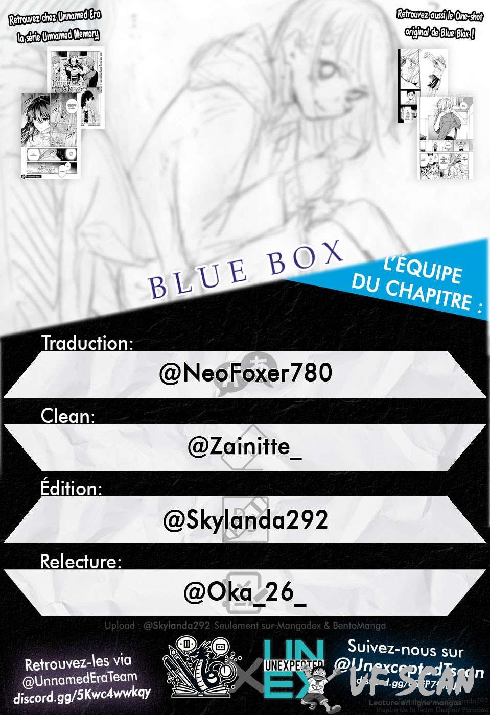 Read Blue Box VF Manga Online