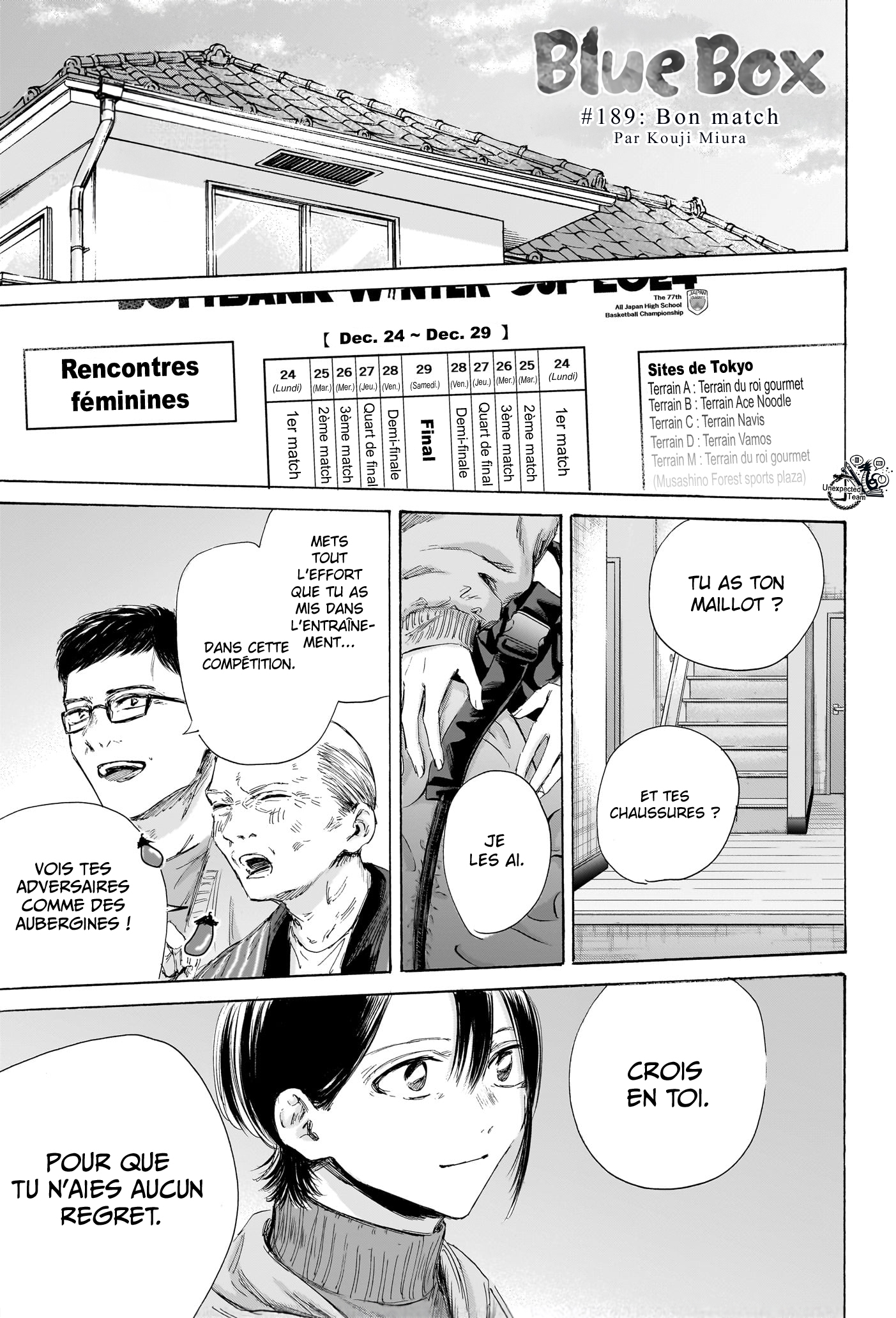 Read Blue Box VF Manga Online