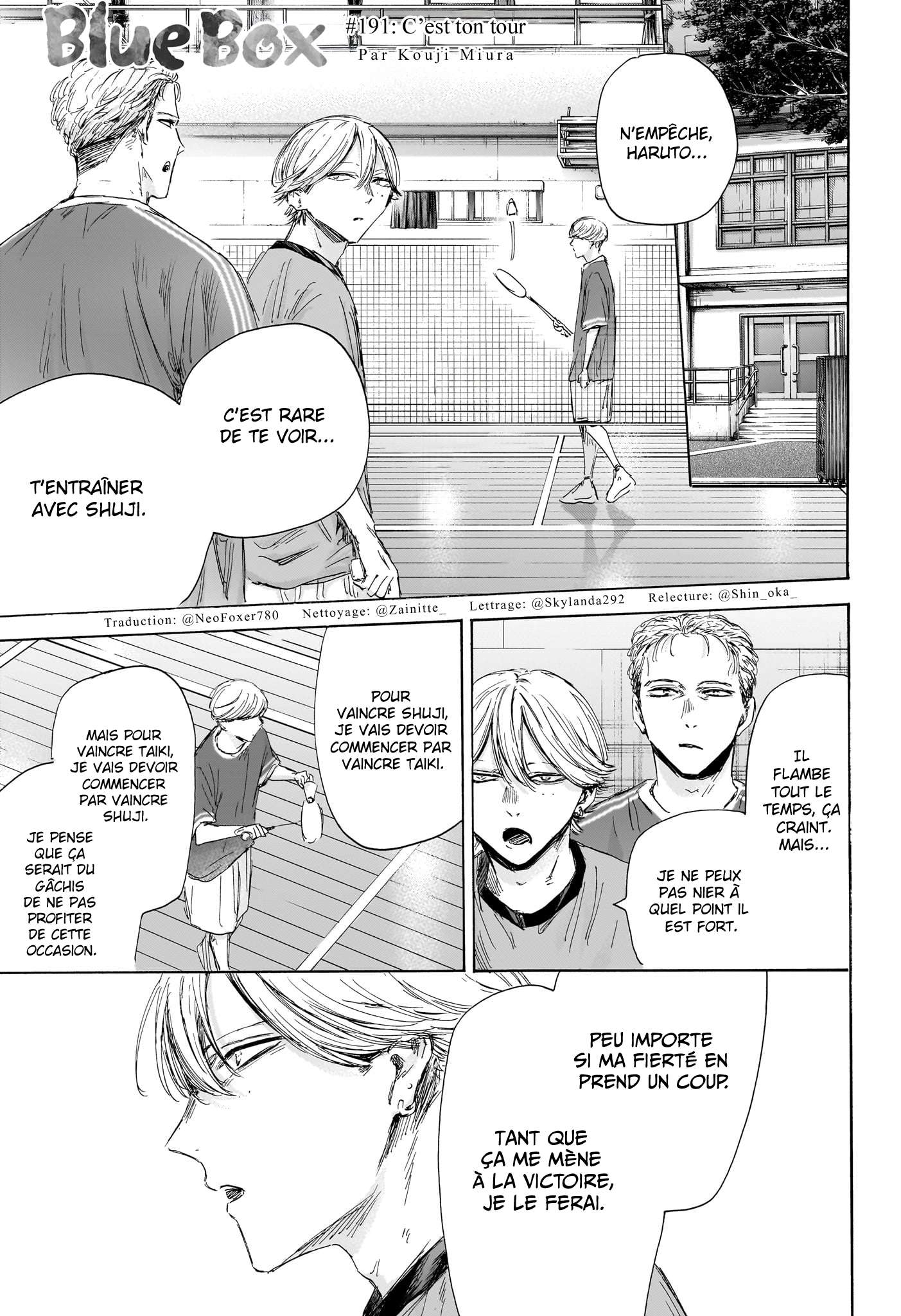 Read Blue Box VF Manga Online