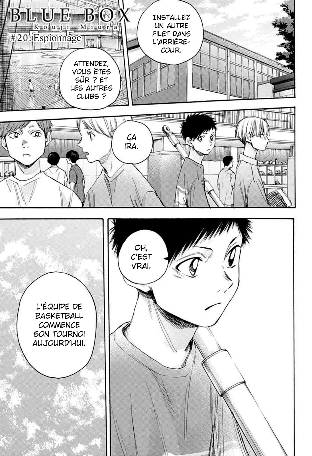 Read Blue Box VF Manga Online