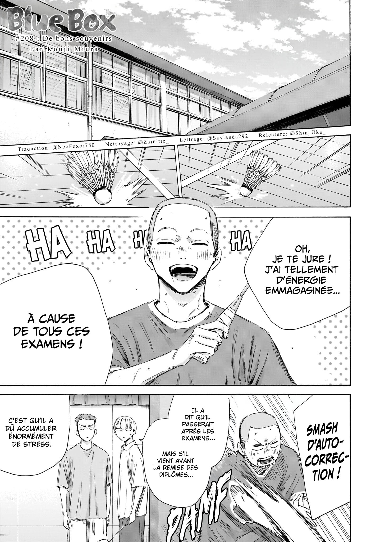Read Blue Box VF Manga Online