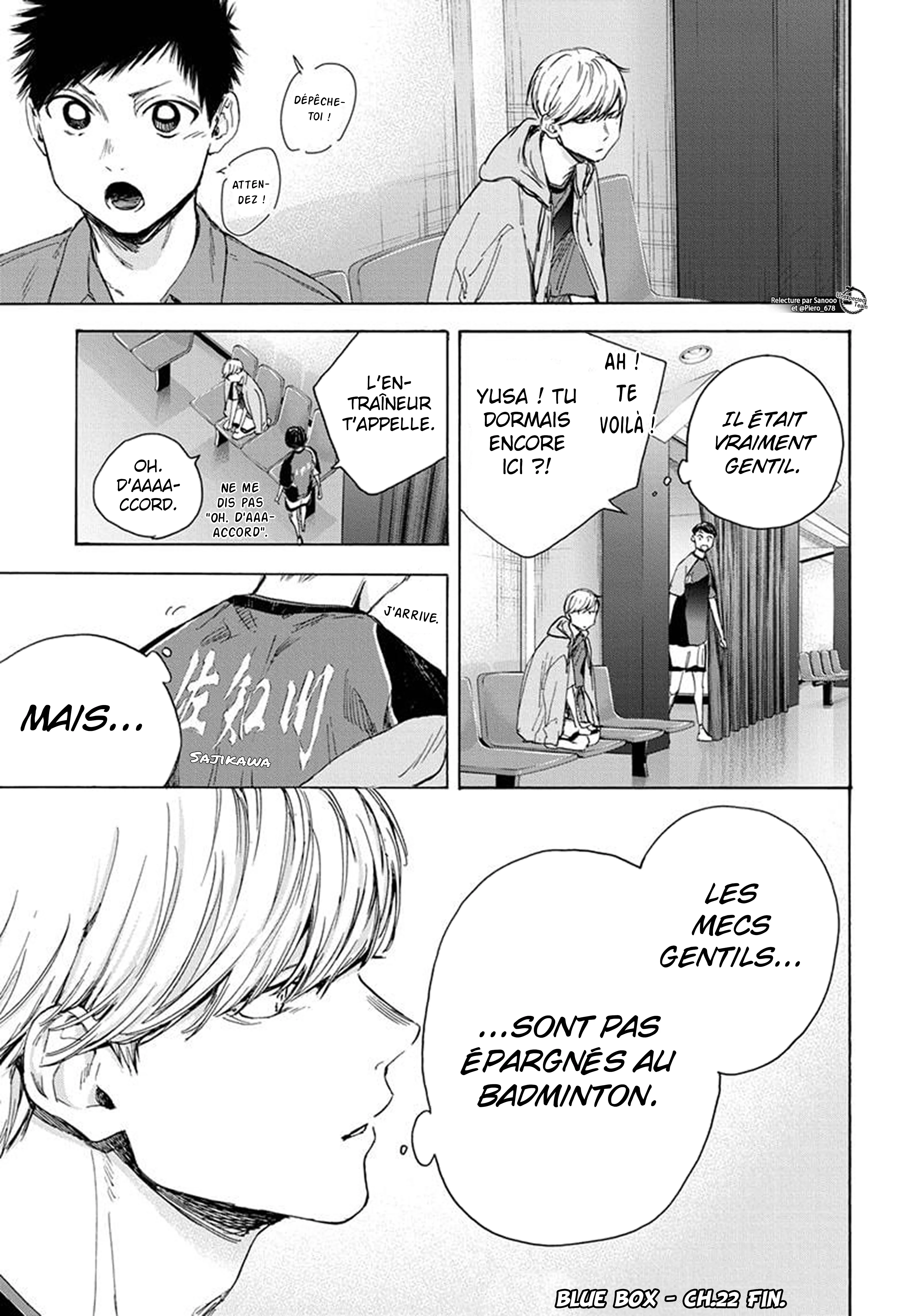 Read Blue Box VF Manga Online