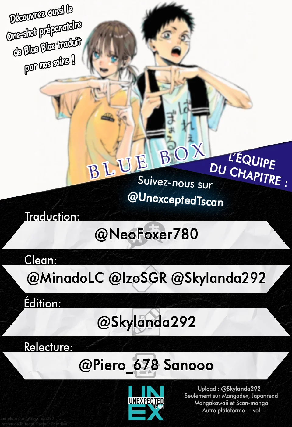 Read Blue Box VF Manga Online