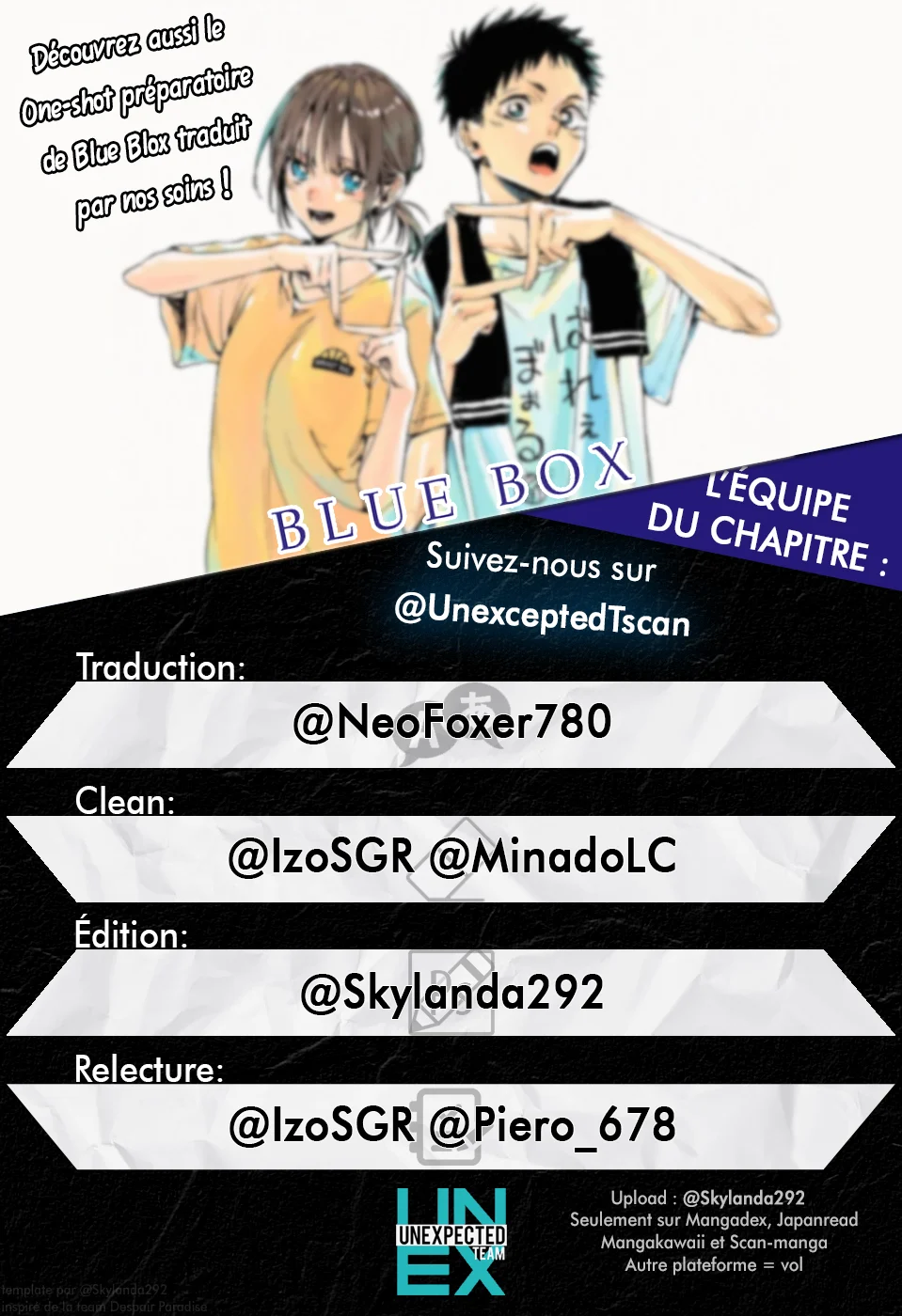 Read Blue Box VF Manga Online
