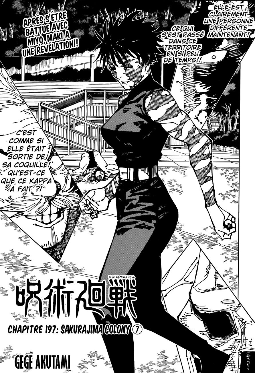 Read Jujutsu Kaisen Fr Manga Online
