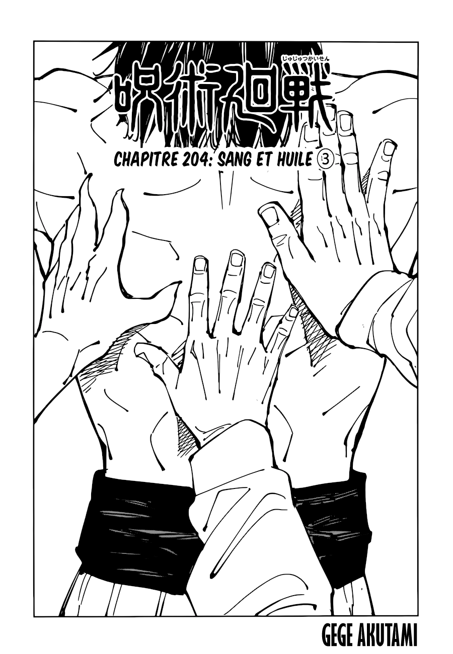 Read Jujutsu Kaisen Fr Manga Online