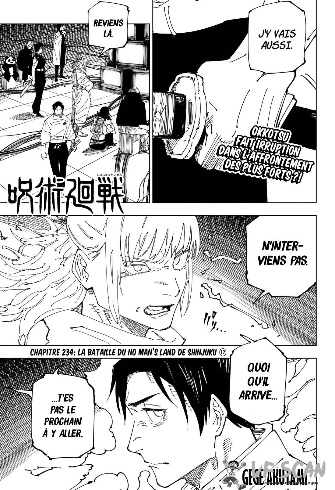 Read Jujutsu Kaisen Fr Manga Online