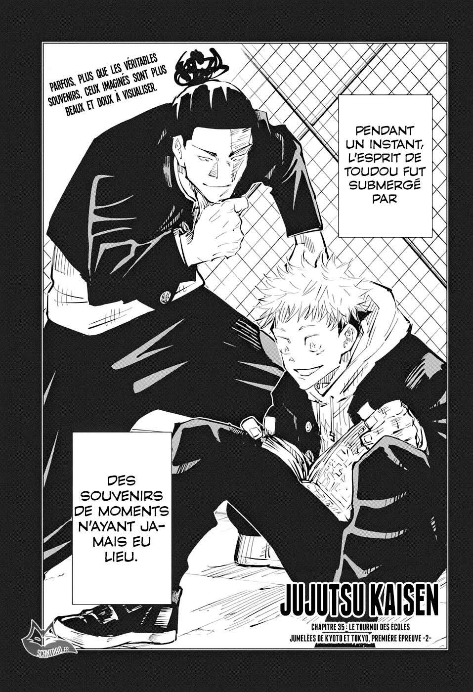 Read Jujutsu Kaisen Fr Manga Online