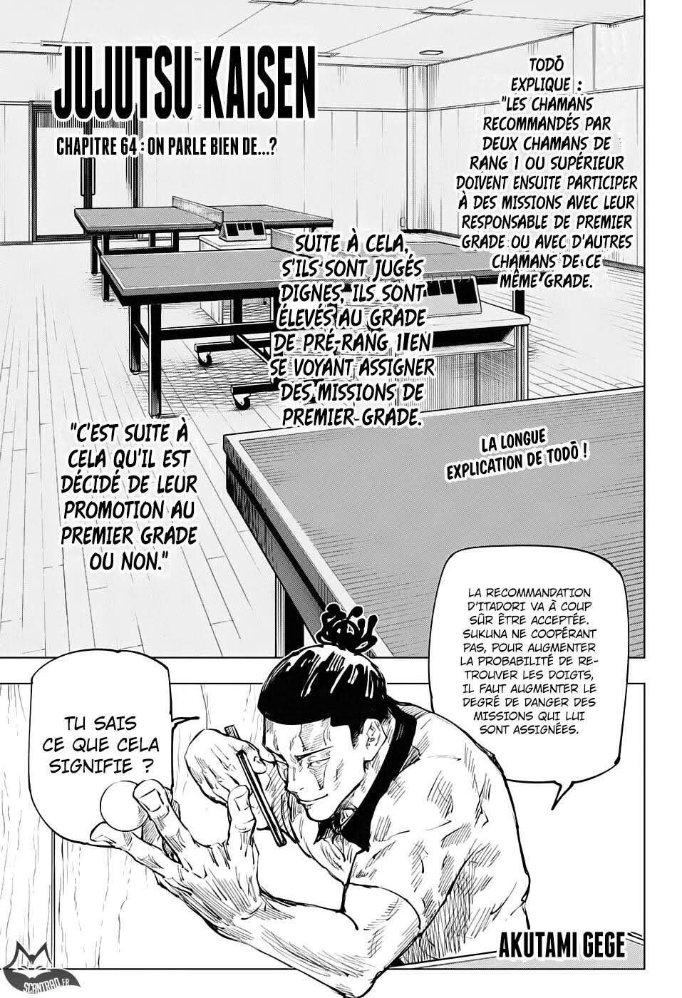 Read Jujutsu Kaisen Fr Manga Online