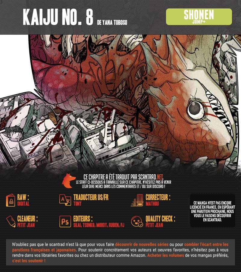 Read Kaiju No 8 VF Manga Online