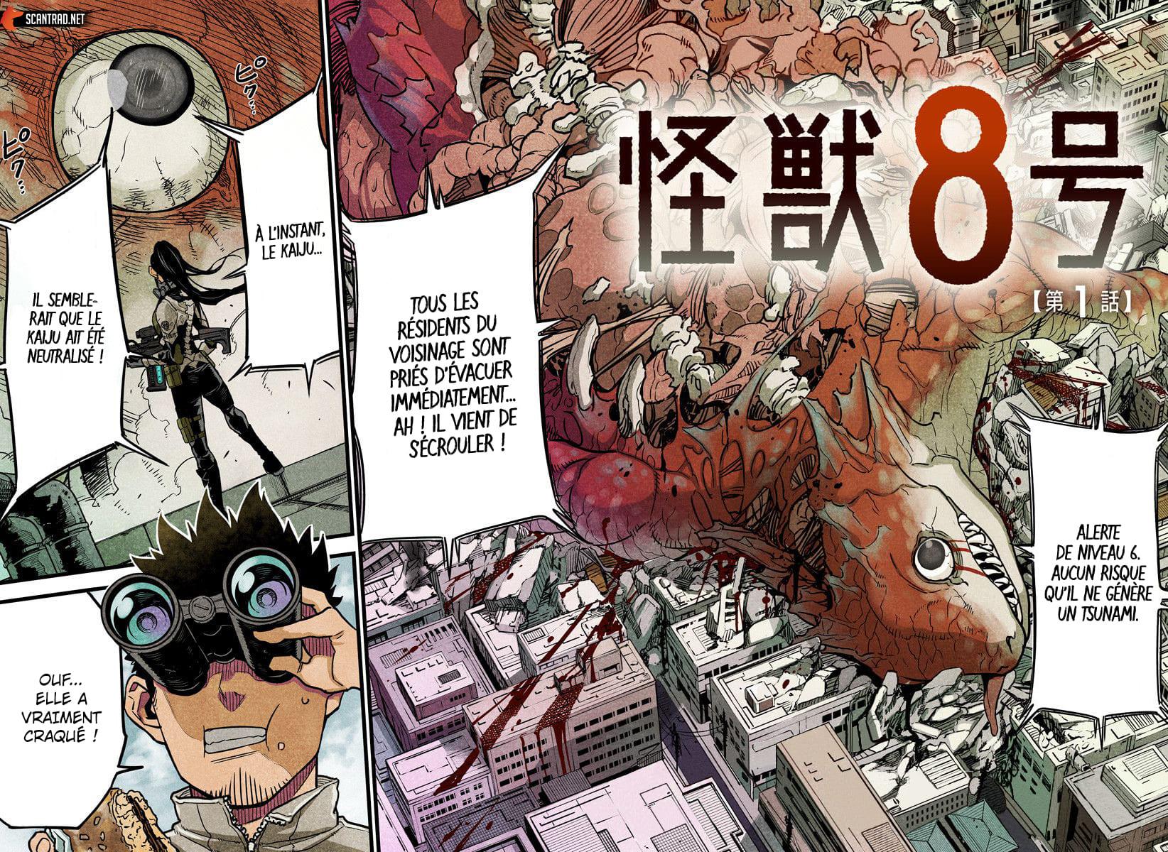 Read Kaiju No 8 VF Manga Online