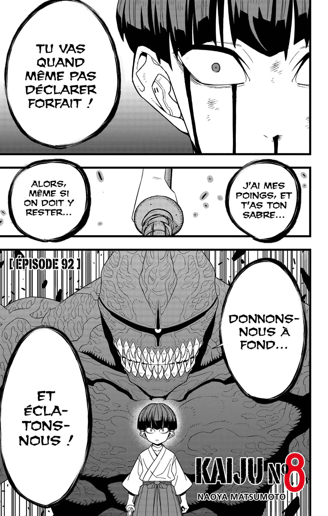 Read Kaiju No 8 VF Manga Online