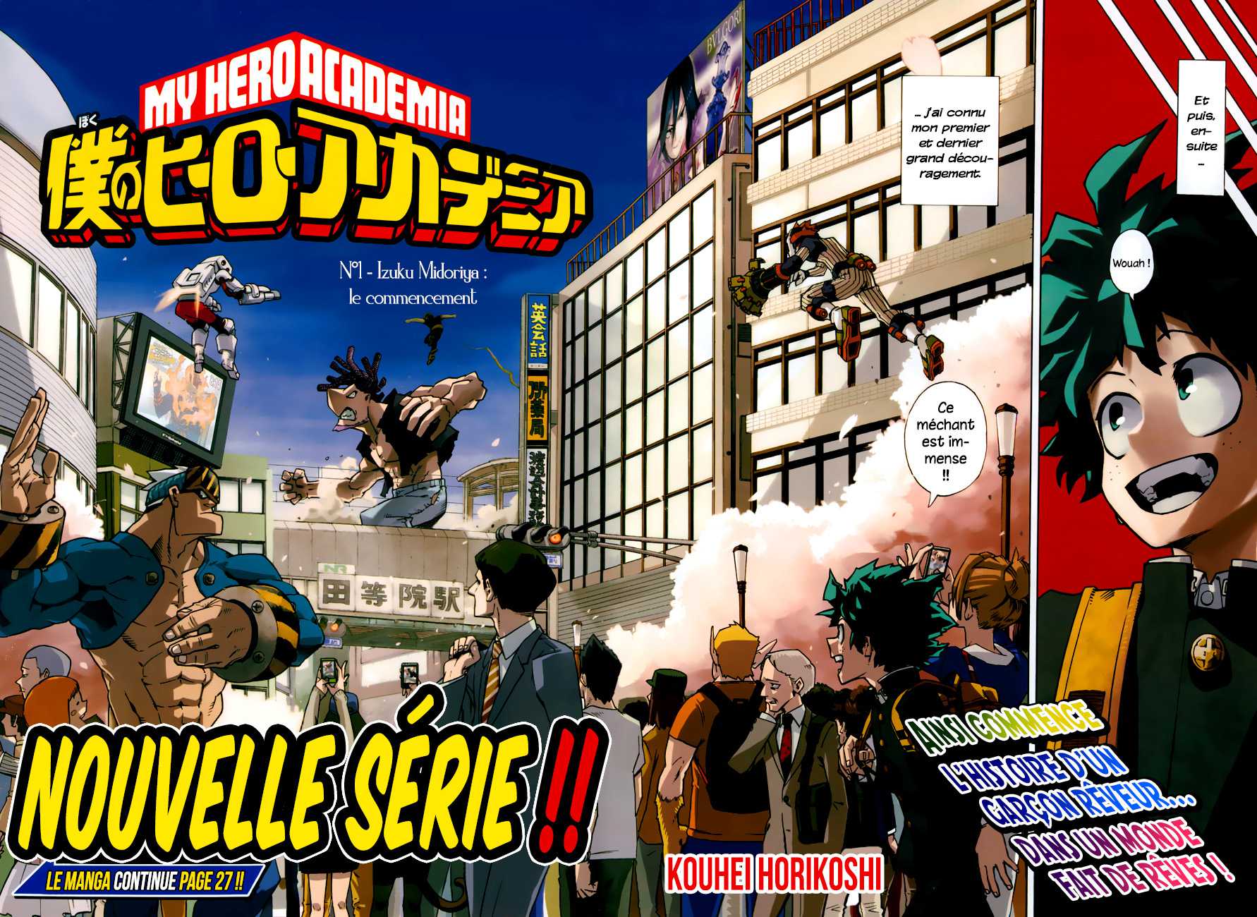 Read My Hero Academia VF Manga Online
