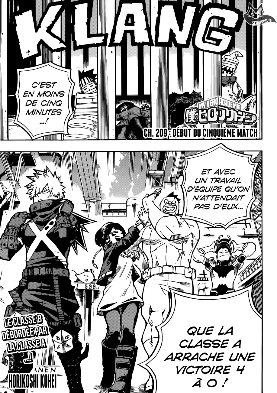 Read My Hero Academia VF Manga Online