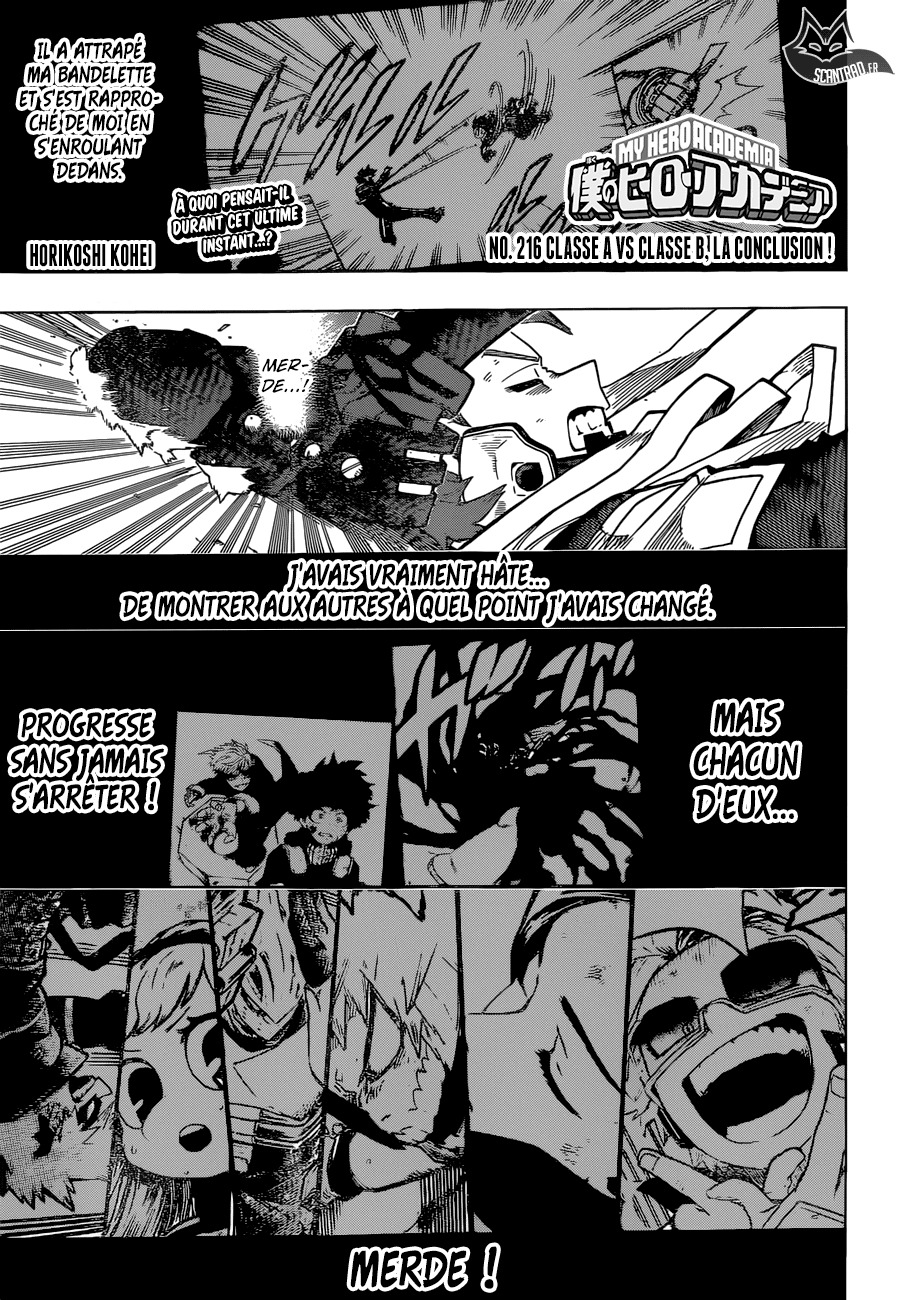 Read My Hero Academia VF Manga Online