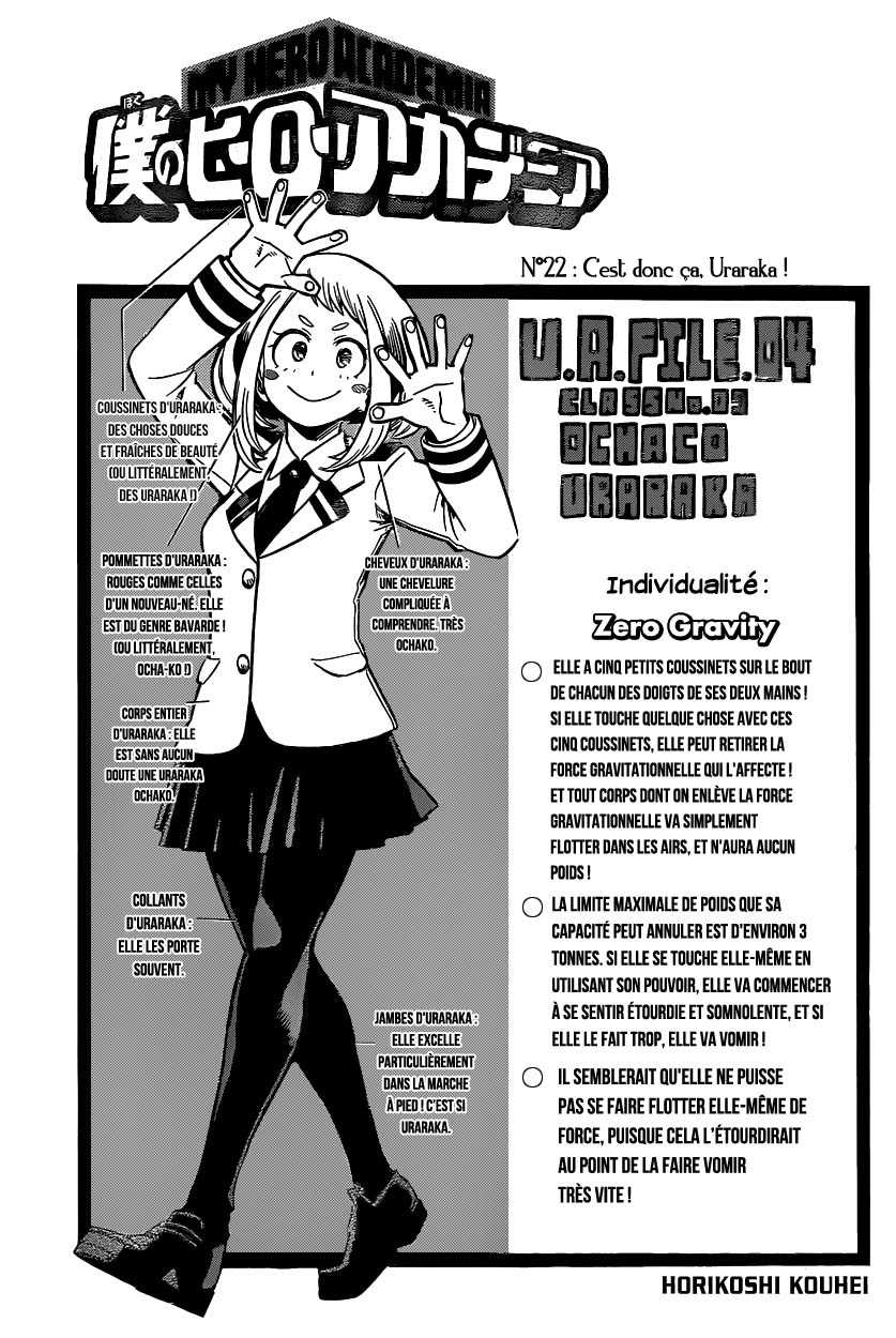Read My Hero Academia VF Manga Online