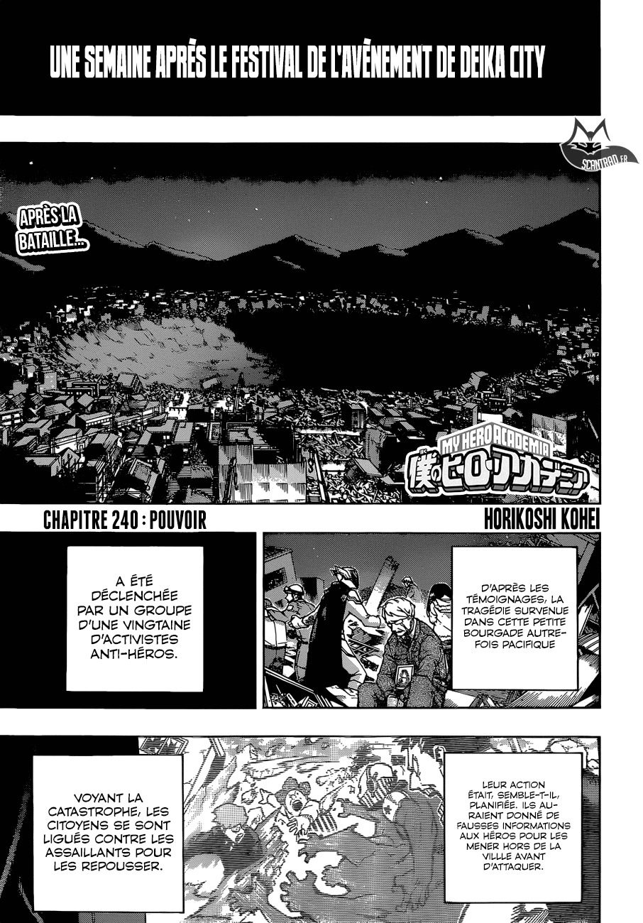 Read My Hero Academia VF Manga Online