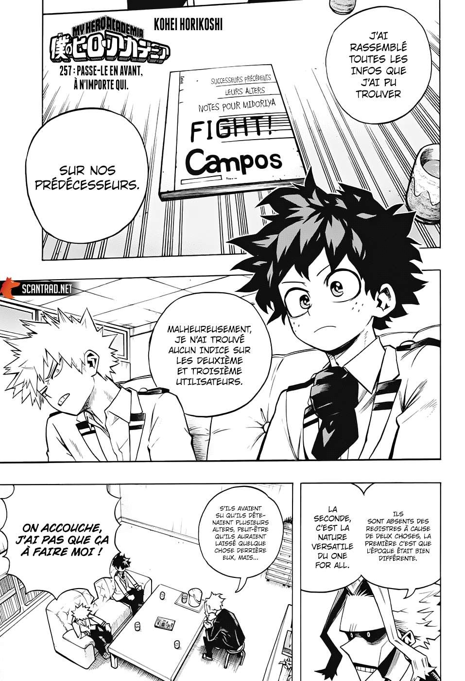 Read My Hero Academia VF Manga Online