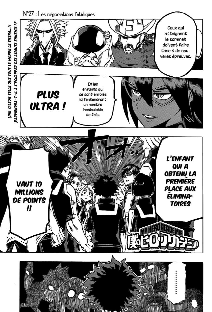 Read My Hero Academia VF Manga Online