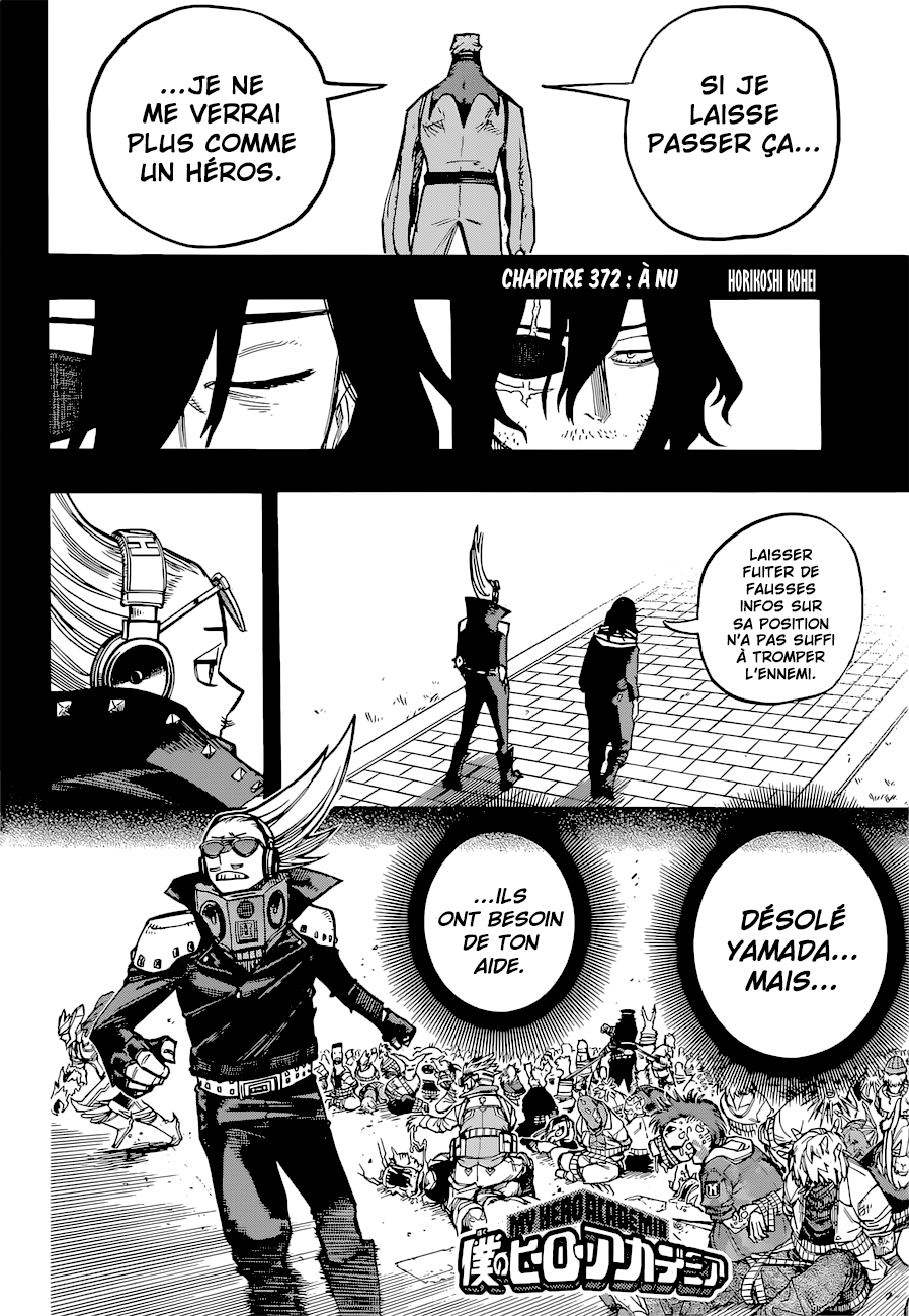 Read My Hero Academia VF Manga Online