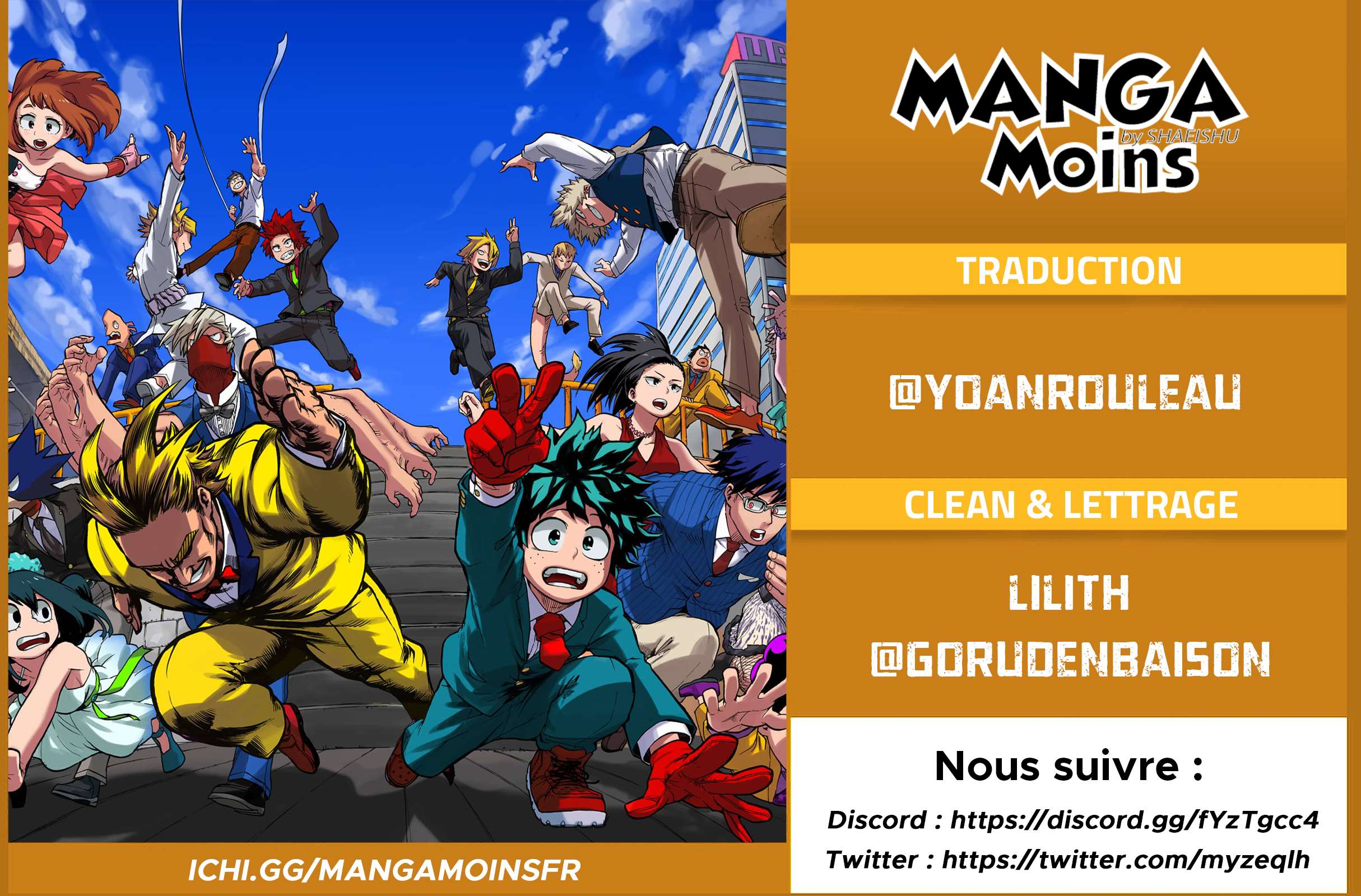 Read My Hero Academia VF Manga Online