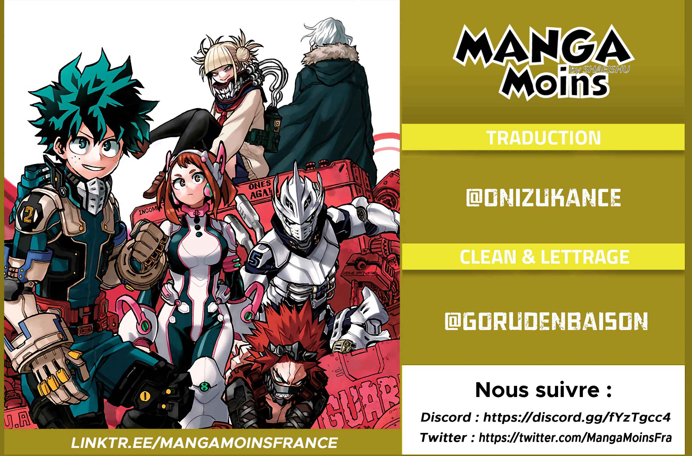 Read My Hero Academia VF Manga Online