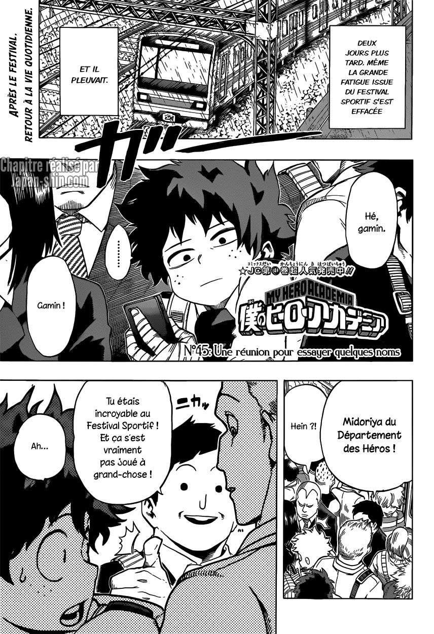 Read My Hero Academia VF Manga Online