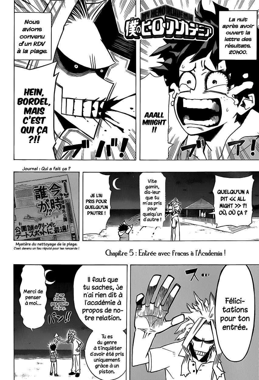 Read My Hero Academia VF Manga Online