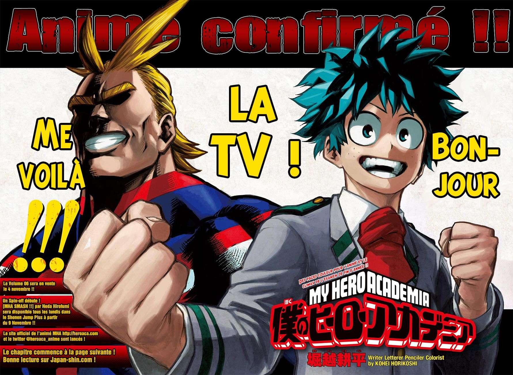 Read My Hero Academia VF Manga Online