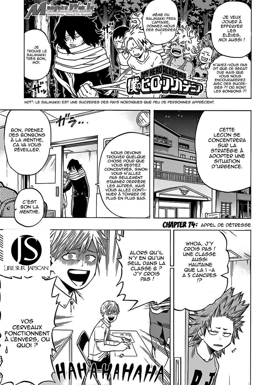 Read My Hero Academia VF Manga Online