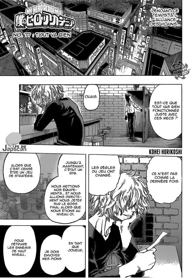 Read My Hero Academia VF Manga Online