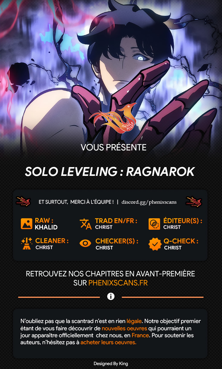 Read Solo leveling Ragnarok VF Manga Online