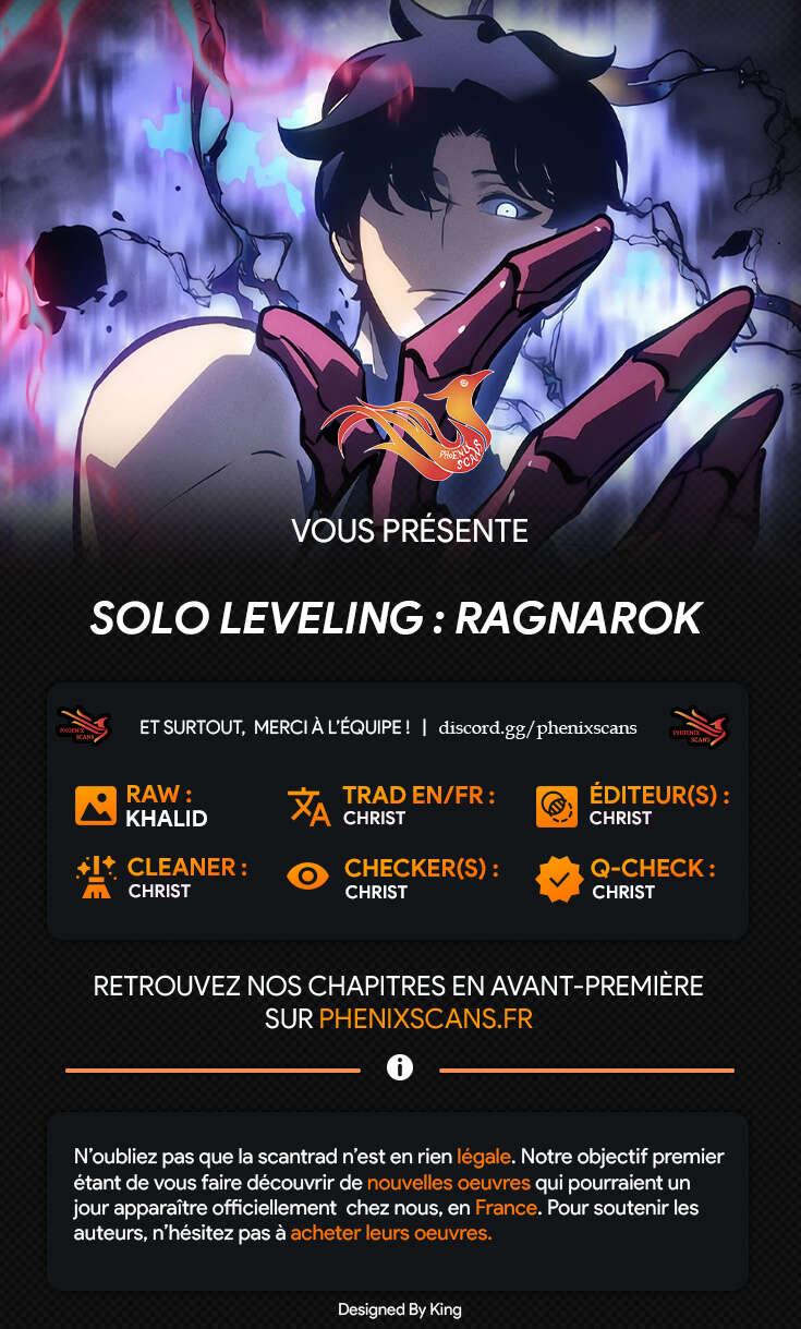 Read Solo leveling Ragnarok VF Manga Online