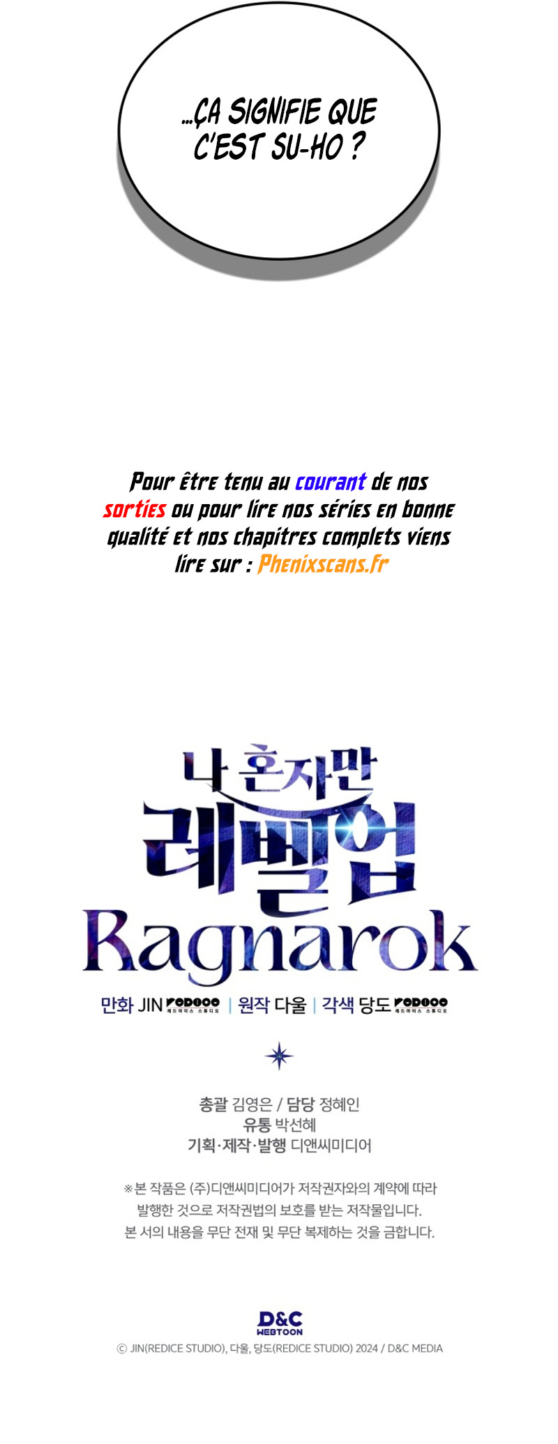 Read Solo leveling Ragnarok VF Manga Online