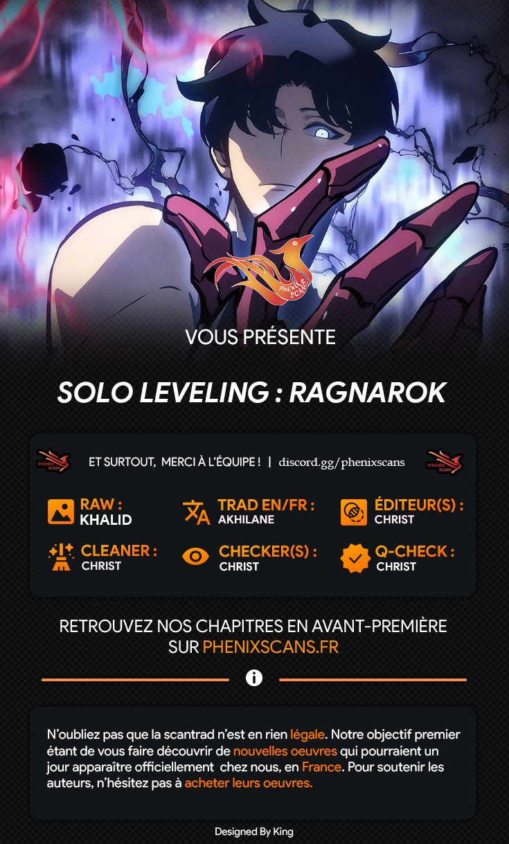 Read Solo leveling Ragnarok VF Manga Online