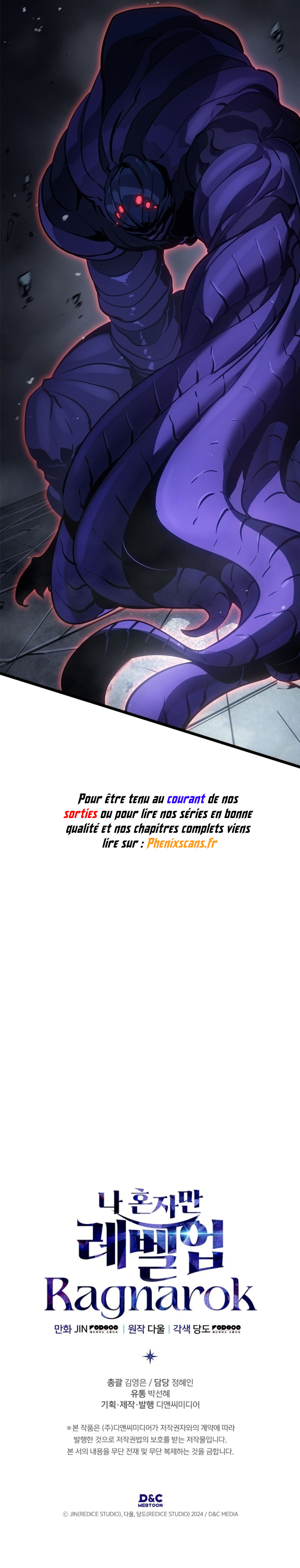 Read Solo leveling Ragnarok VF Manga Online