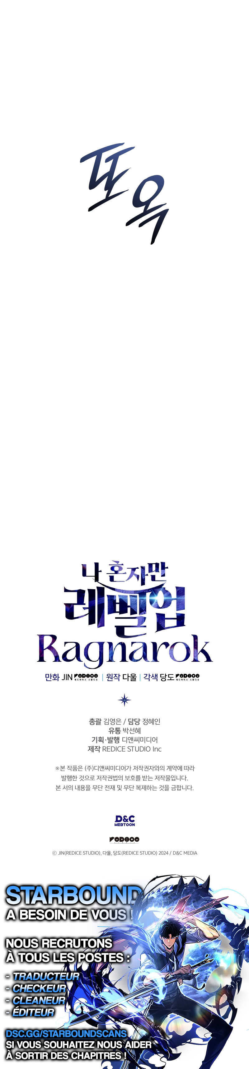 Read Solo leveling Ragnarok VF Manga Online