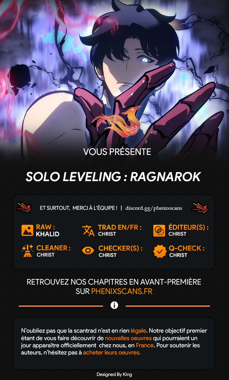 Read Solo leveling Ragnarok VF Manga Online