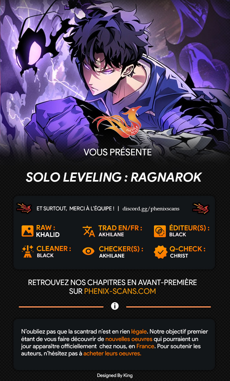 Read Solo leveling Ragnarok VF Manga Online
