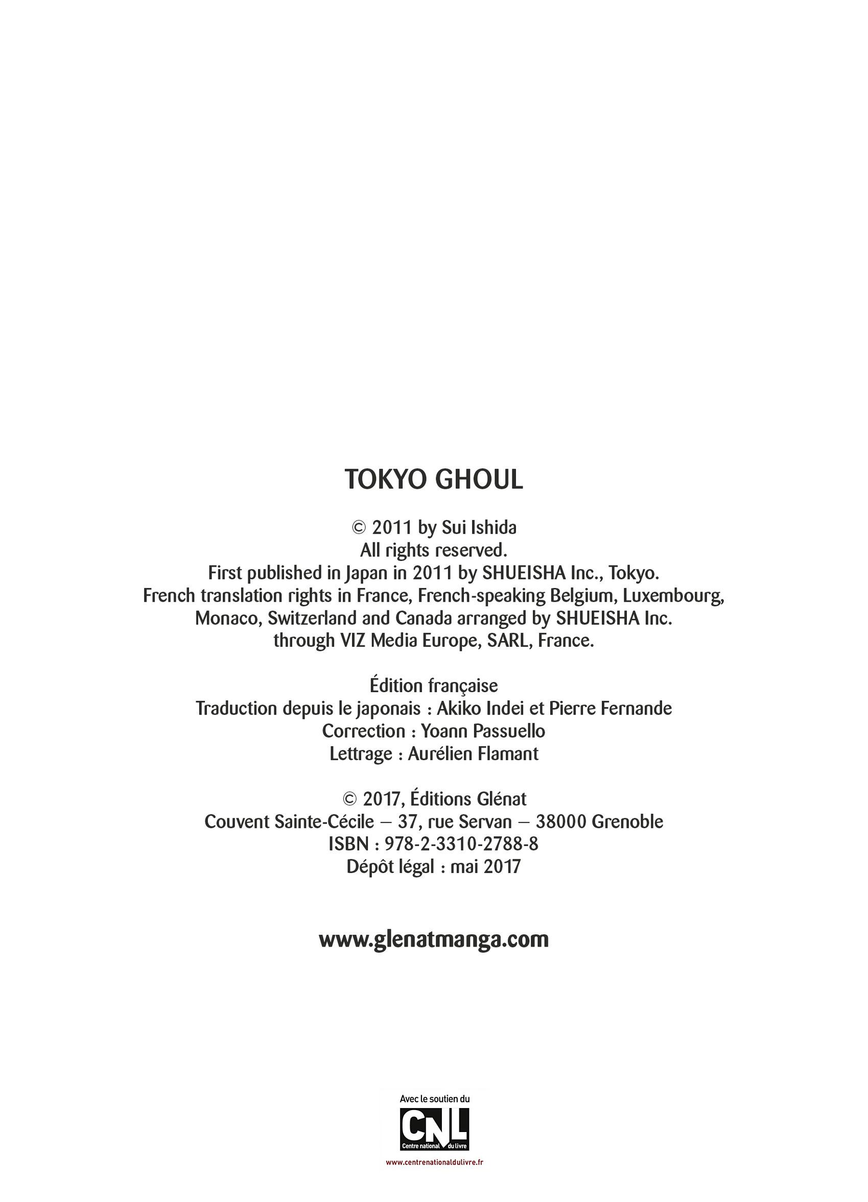 Read Tokyo Ghoul Fr Manga Online