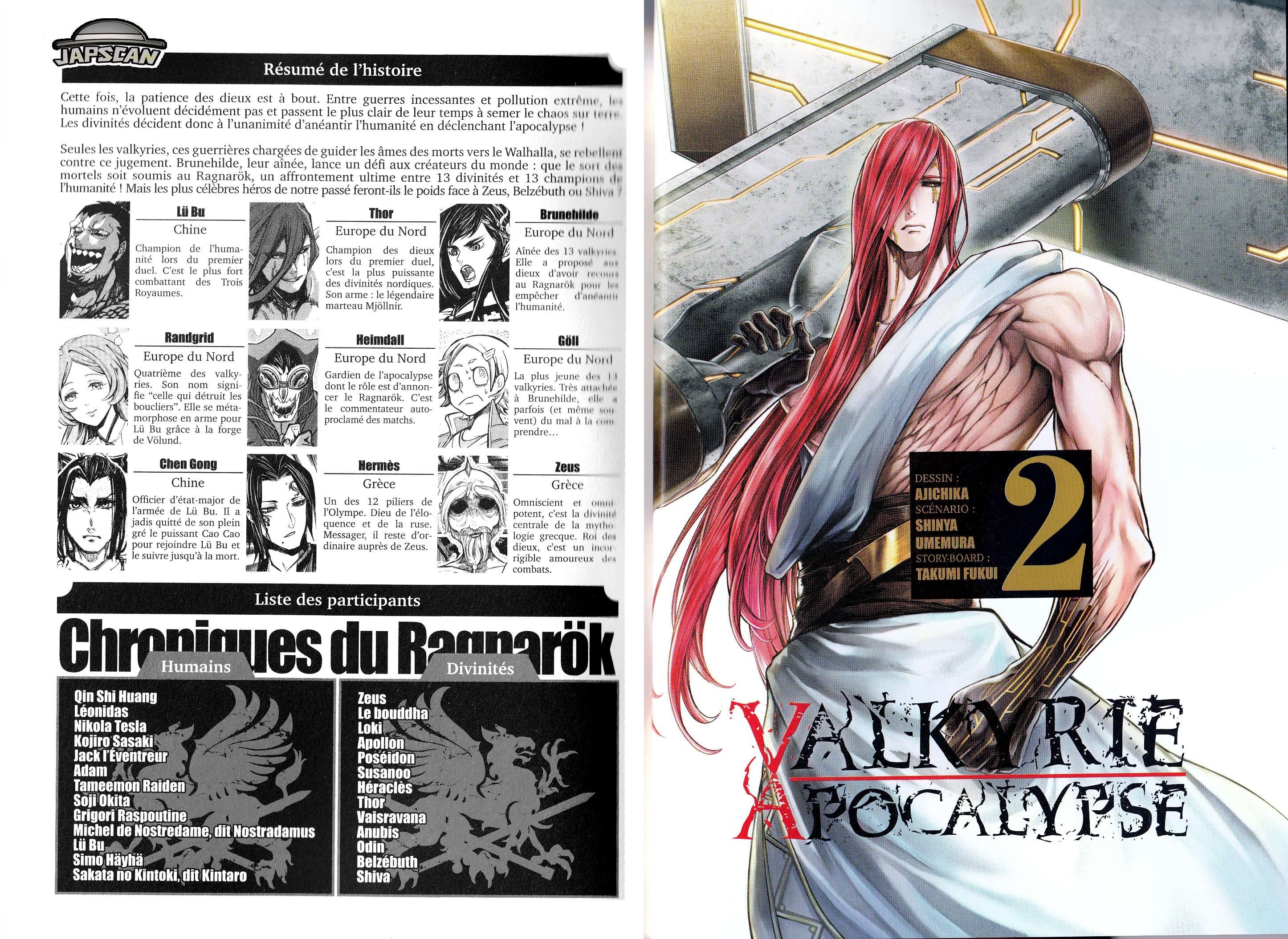Read Valkyrie Apocalypse VF Manga Online