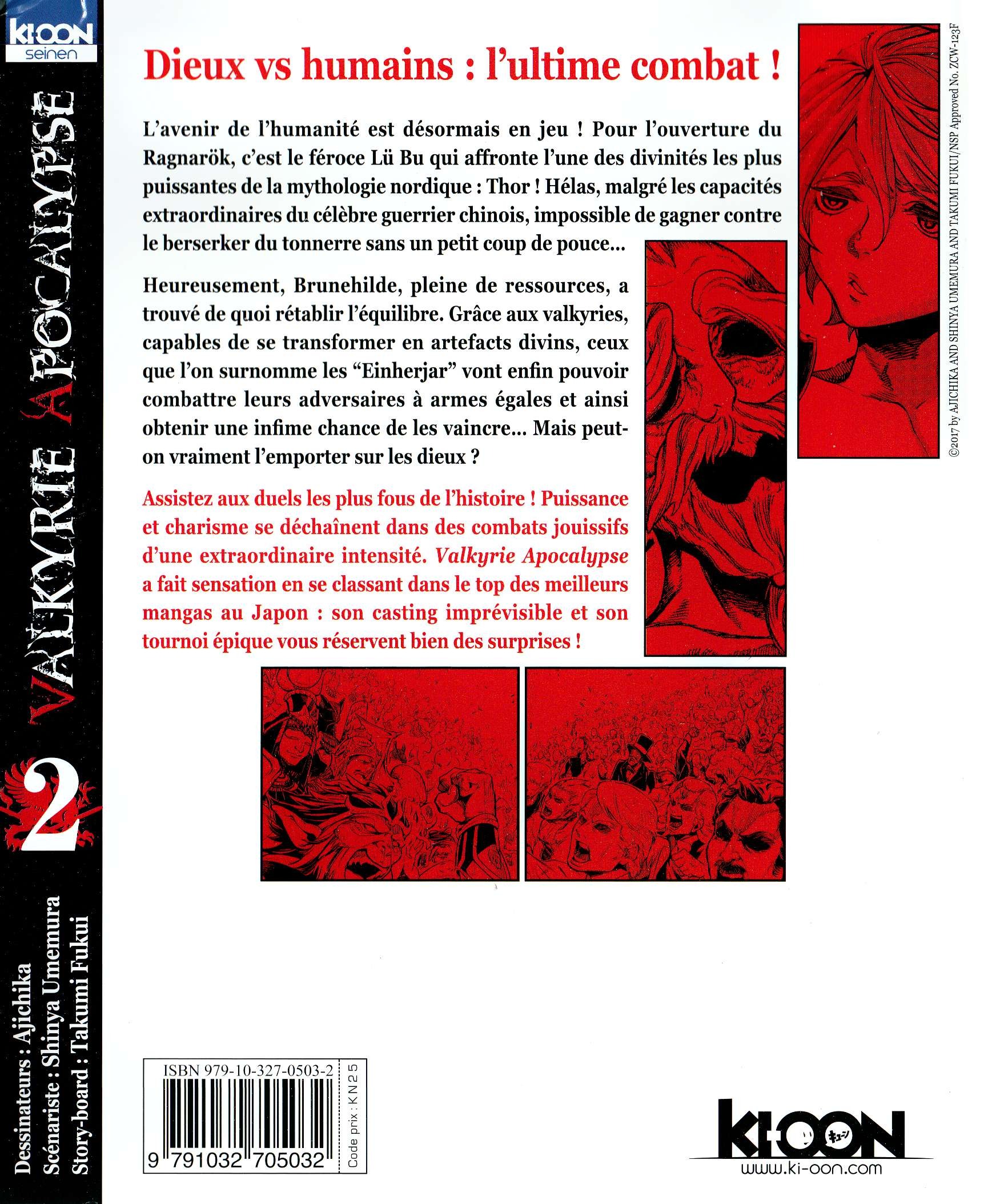 Read Valkyrie Apocalypse VF Manga Online