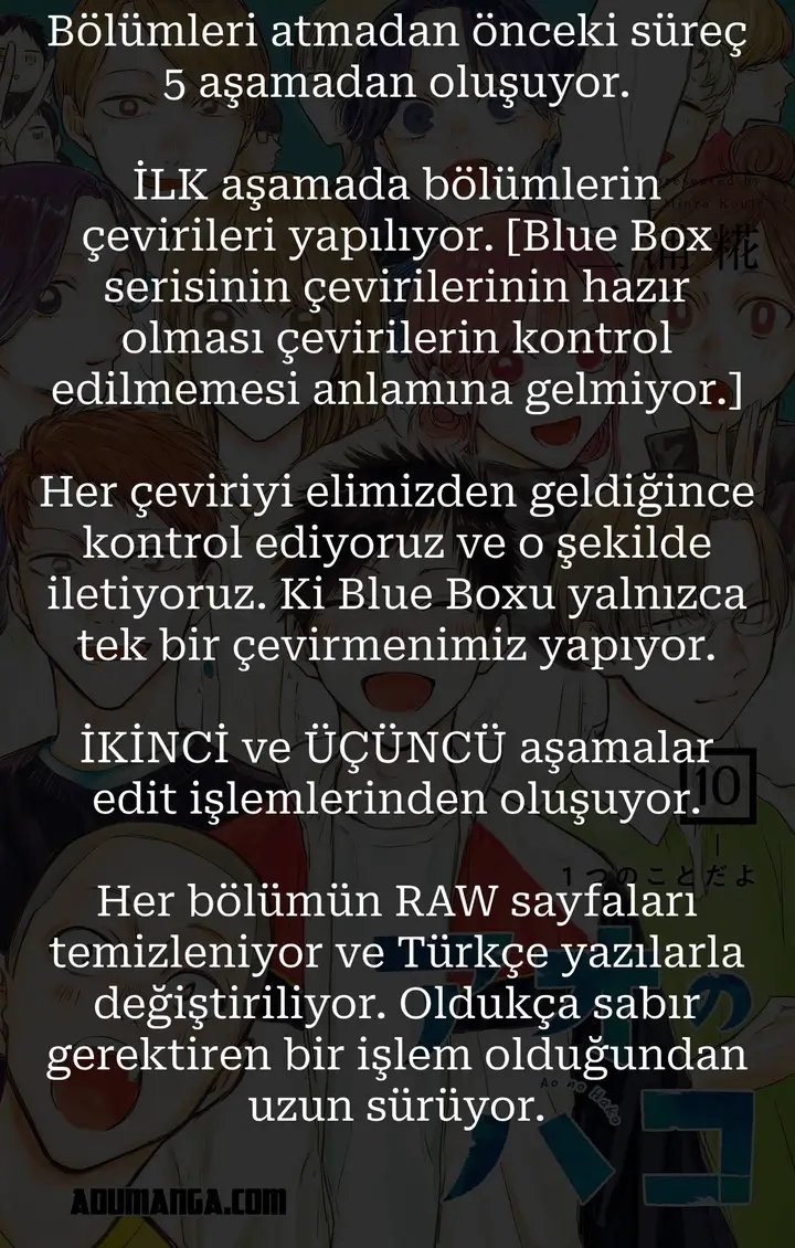 Read Blue Box Tr Manga Online