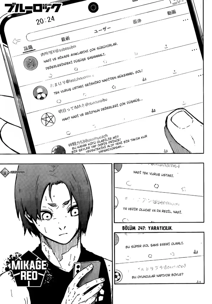 Read Blue Lock Tr Manga Online